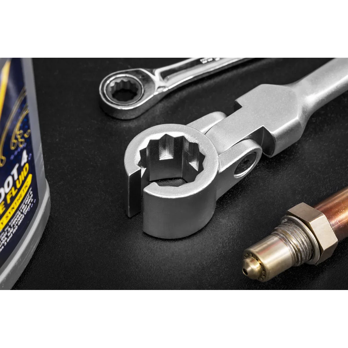 Sealey Oxygen Sensor Wrench 22mm Hex & 24mm 12-Point Head
