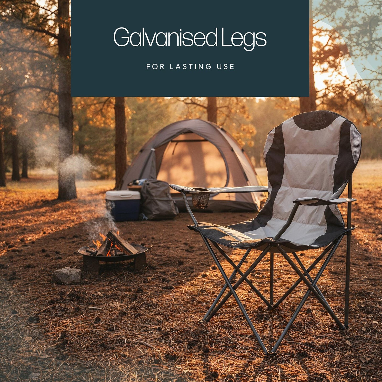 Leisurewize High Back Folding Camping Chair