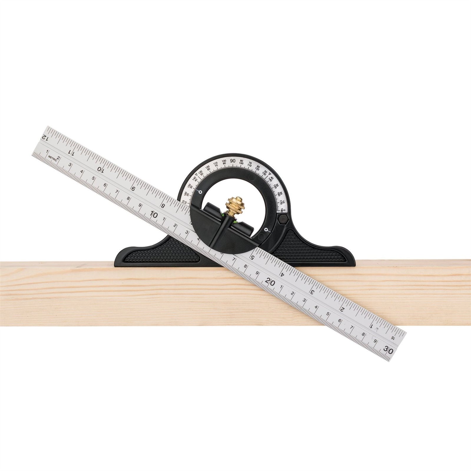 Draper Combination Square with Centre Head and Protractor, 300mm 34704