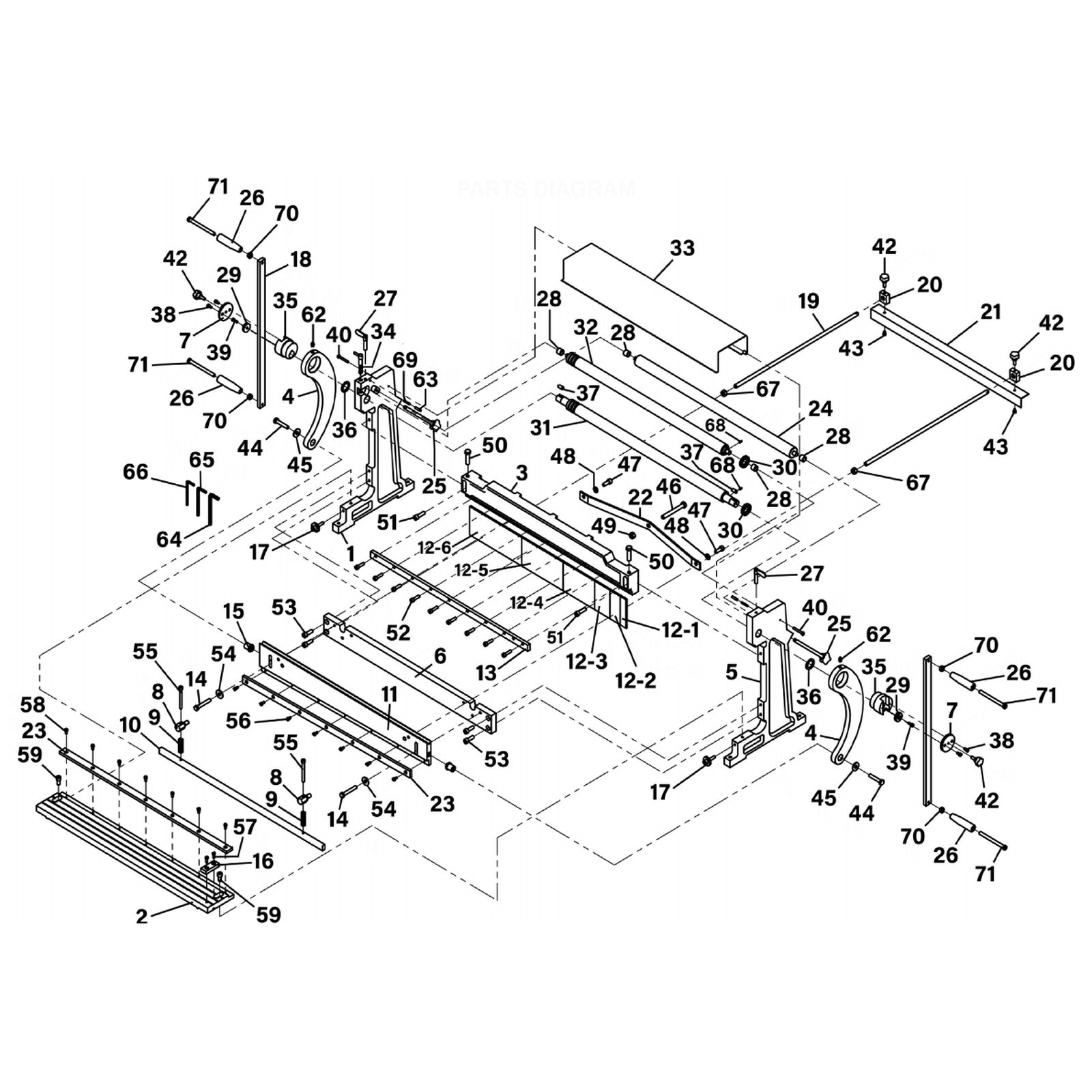 Sealey Guide for Workbench TIO760.16