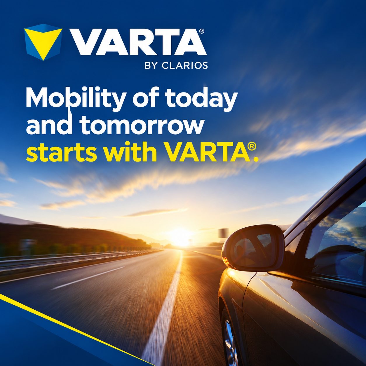 VARTA Car Battery Silver Dynamic 100Ah 12V