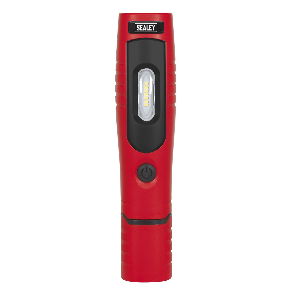 Sealey Red Rechargeable 360° Inspection Lamp 7 SMD+3W LED Lithium-ion