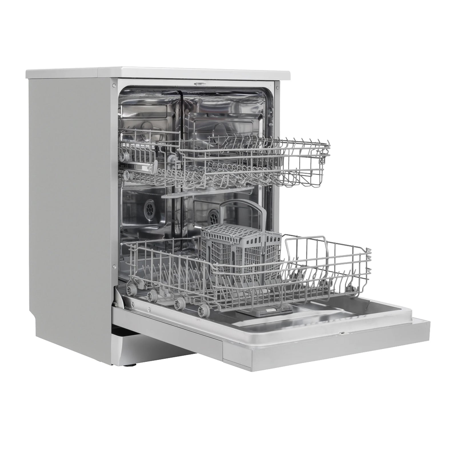 Baridi Freestanding Dishwasher DH280 60cm 13 Place Settings Silver