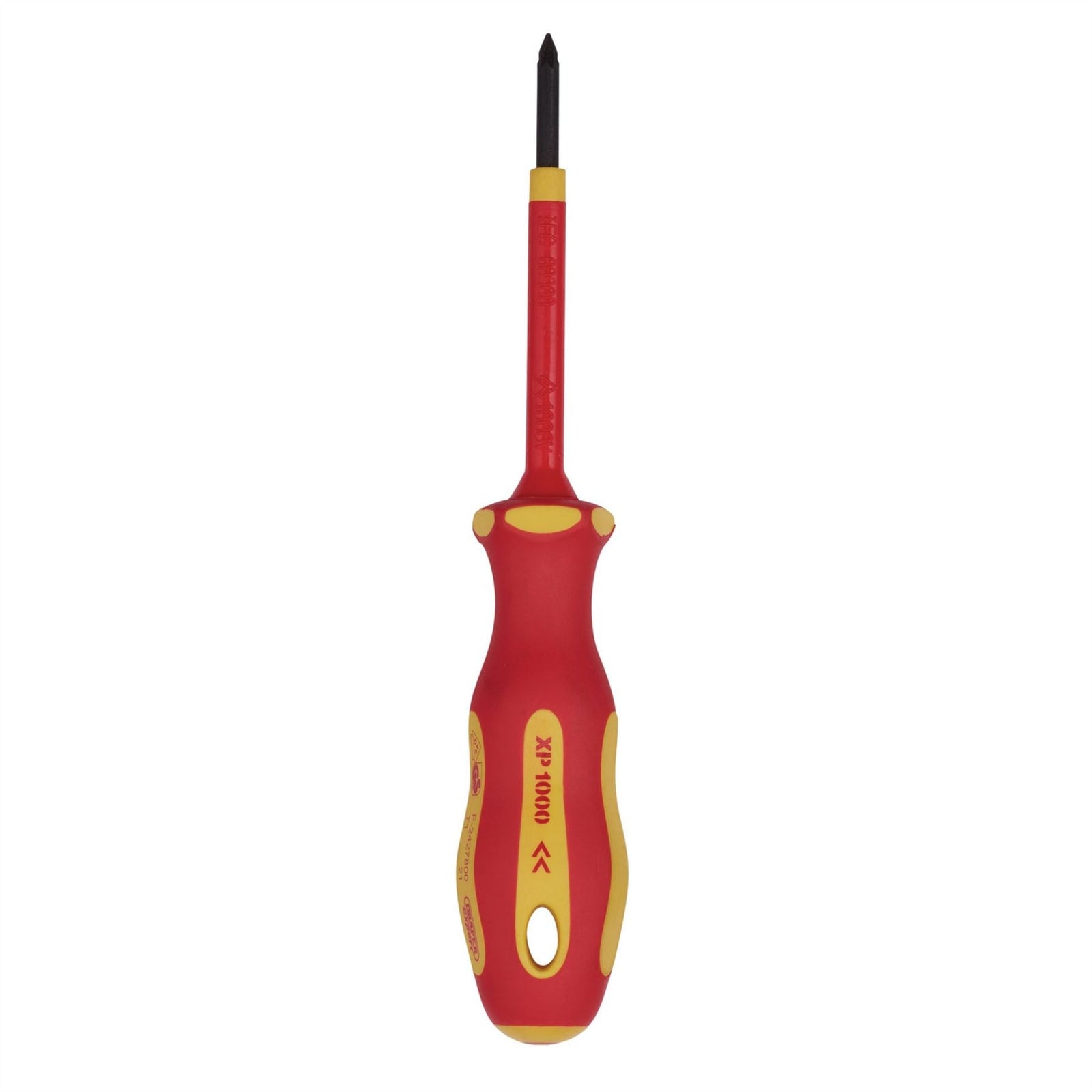 Draper XP1000 VDE PZ Type Screwdriver, No.0 x 60mm 64476