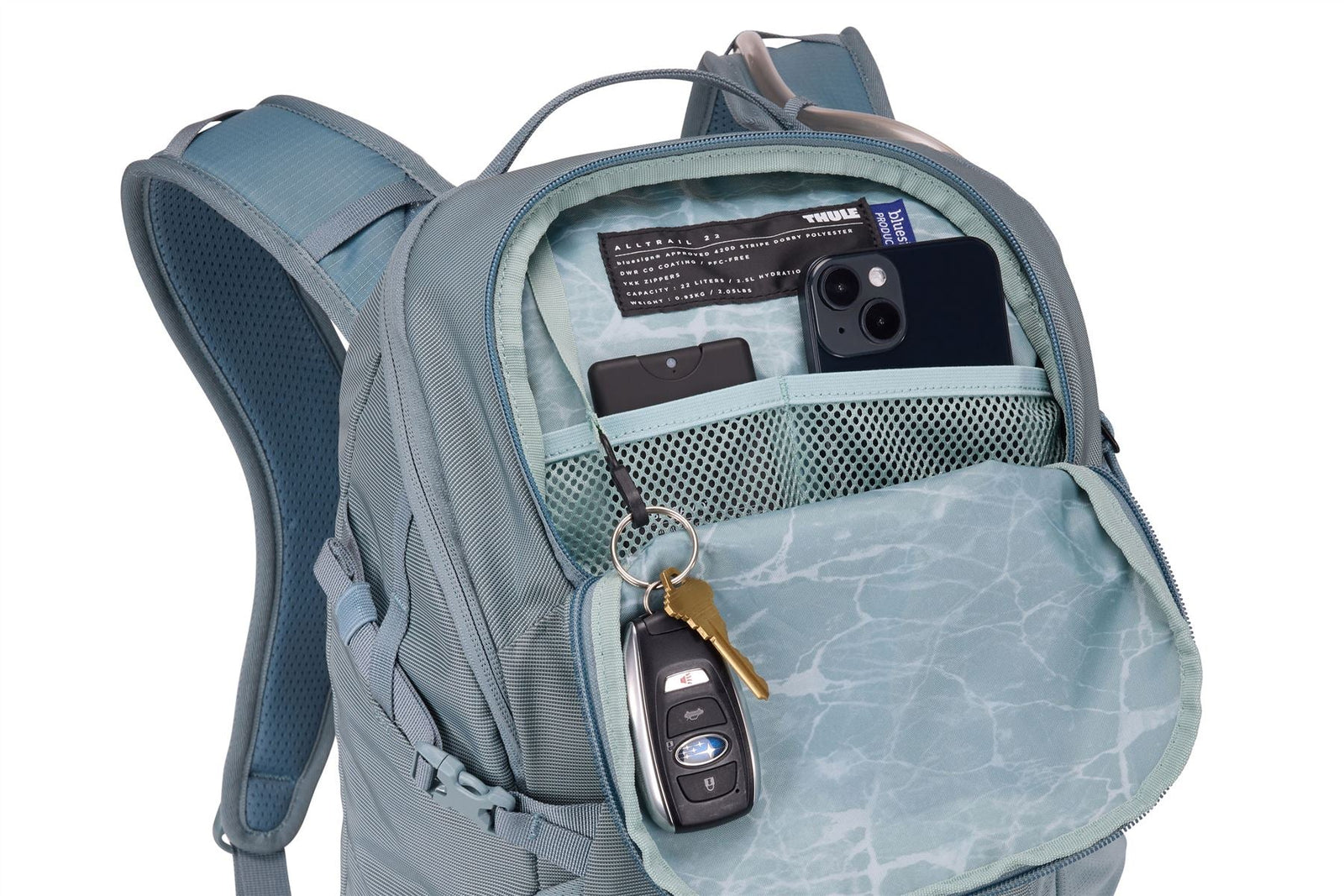 Thule AllTrail hydration pack 22L Pond grey