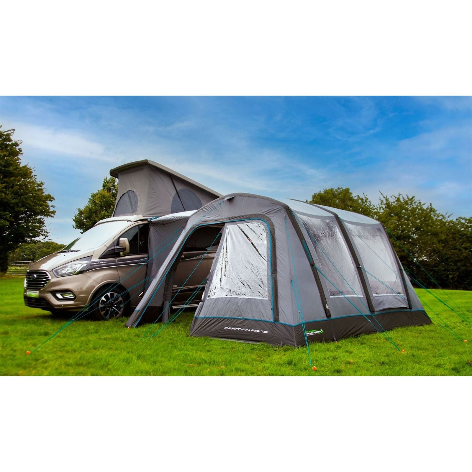 Outdoor Revolution Cayman Air T3 LOW (Inc Footprint) Driveaway Awning