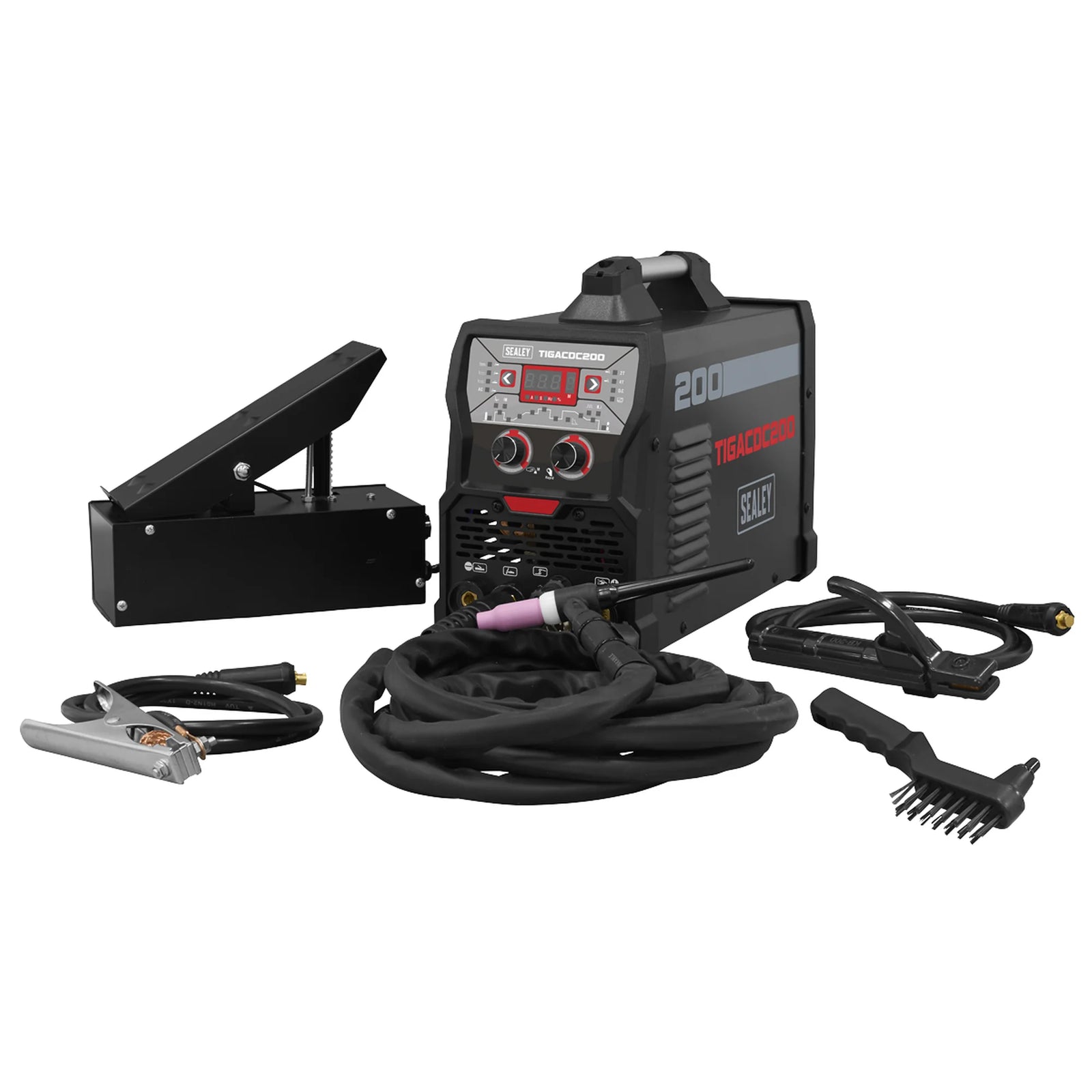Sealey TIG/MMA AC/DC Pulse Inverter Welder 200A 230V