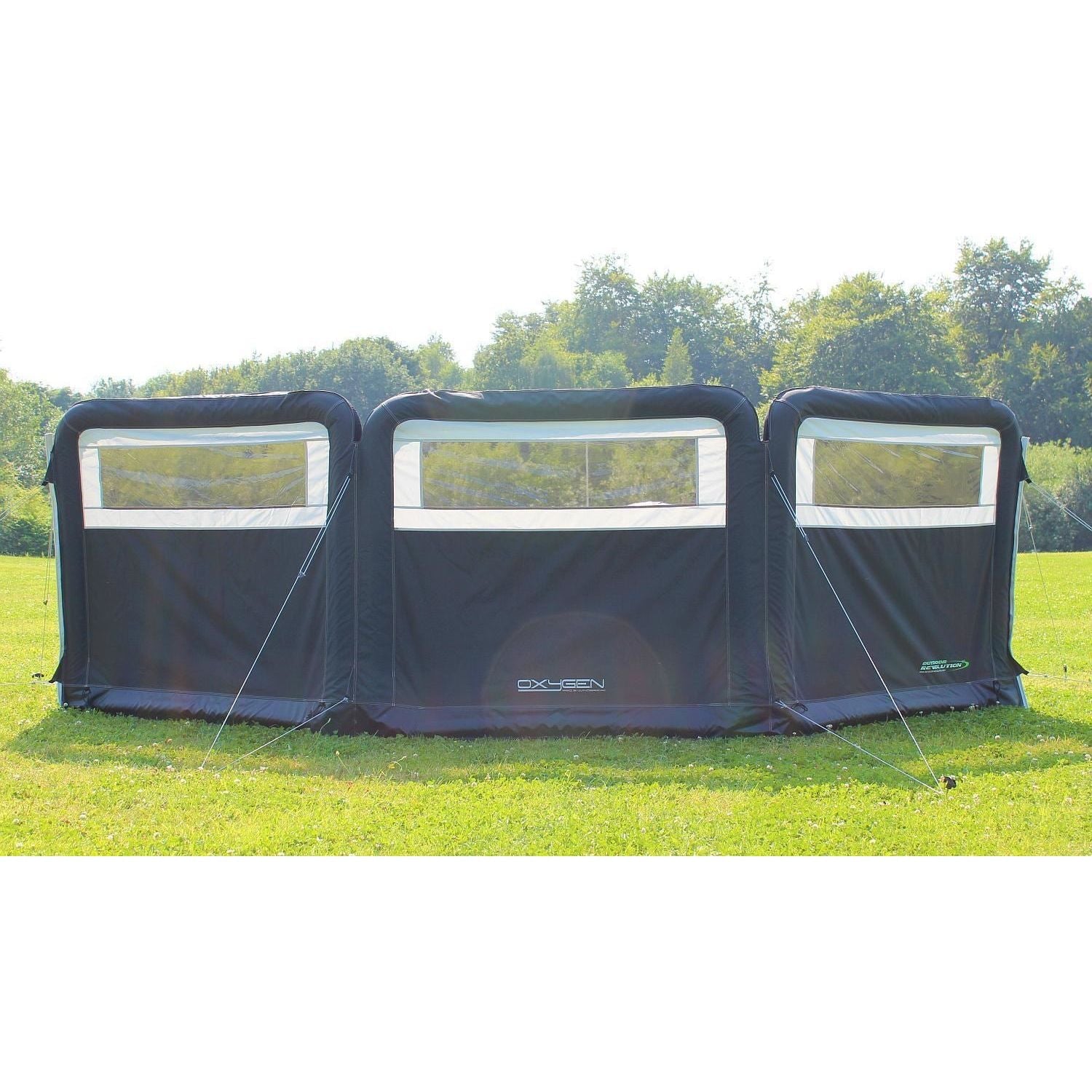 Outdoor Revolution Oxygen Pro 3 Inflatable Modular Windbreak - 500cm x 140cm