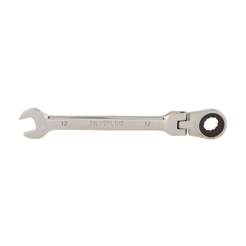 Silverline Flexible Head Ratchet Spanner 12mm