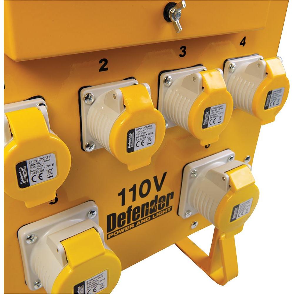 Defender 10kVA Single Phase Transformer 16A / 32A 110V