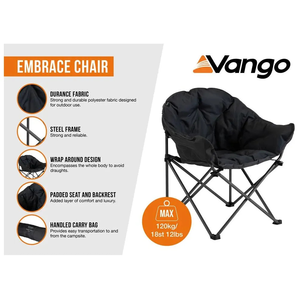 Vango Embrace Chair Std Granite Grey Chair