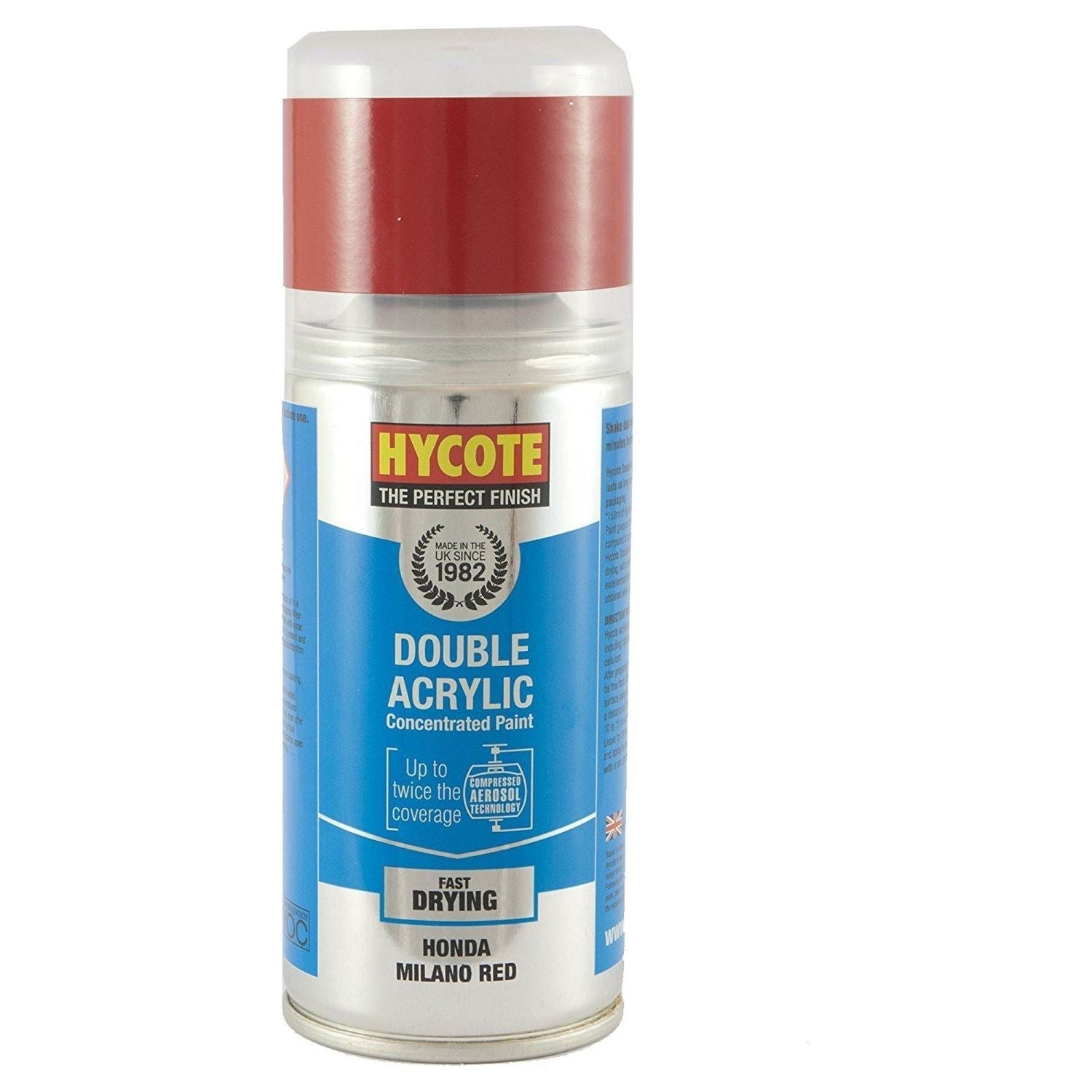 Hycote Aerosol Paint for Honda Milano Red 150ml