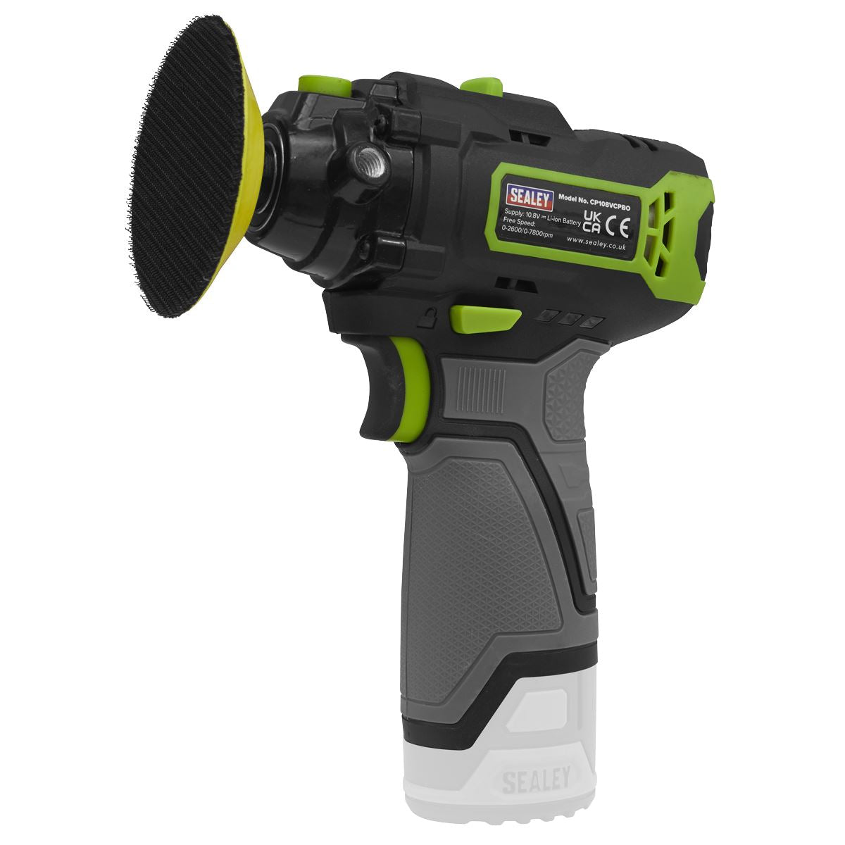 Sealey Cordless Polisher75mm 10.8V 2Ah SV10.8 Series CP108VCP