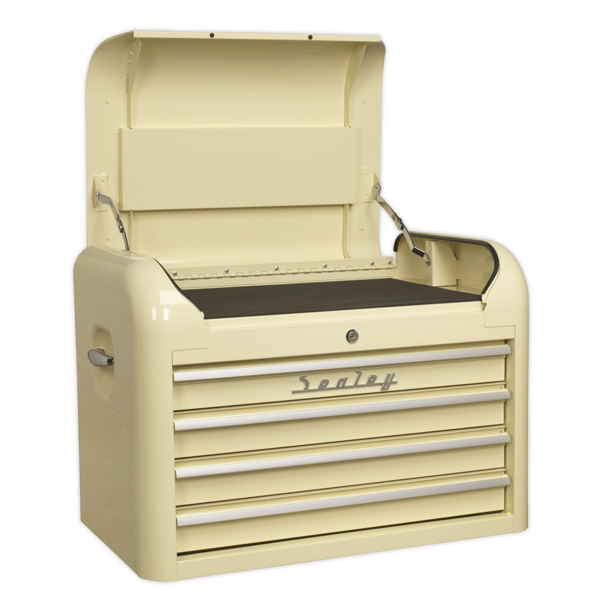 Sealey Retro Style Topchest Mid-Box & Rollcab Combination 10 Drawer Cream