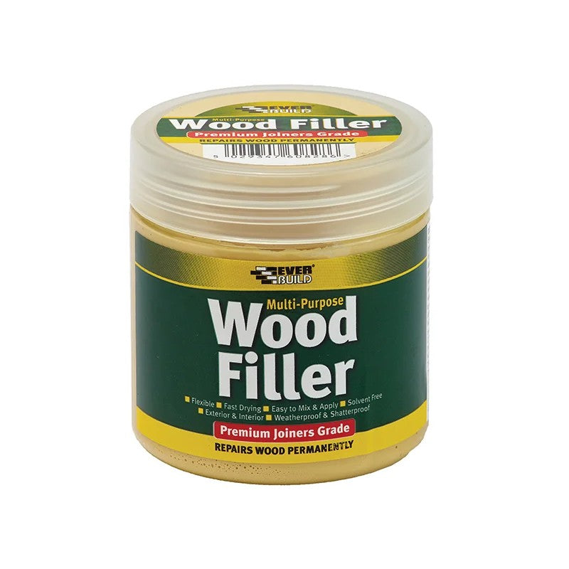 Everbuild Sika Multipurpose Premium Joiners Grade Wood Filler Mahogany 250ml