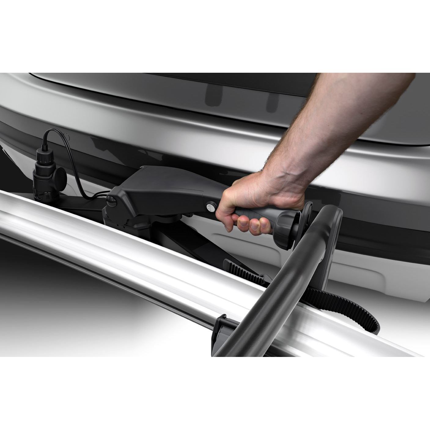 Thule VeloSpace XT two-bike platform towbar bike rack black/aluminium Towbar Bike Rack