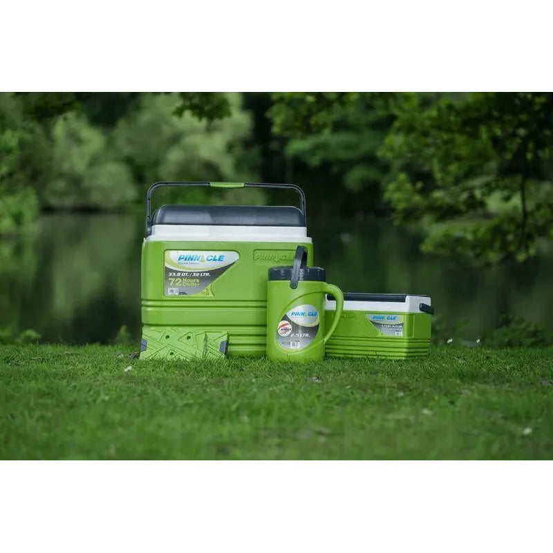 Vango Pinnacle 72Hr 5 Piece Set 32L Green Coolbox