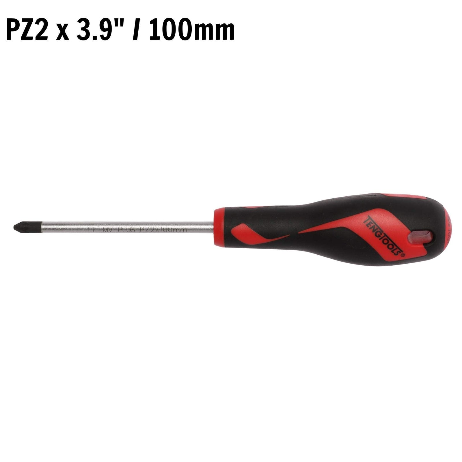 Teng Tools PZ Screwdriver PZ2 x 100mm L