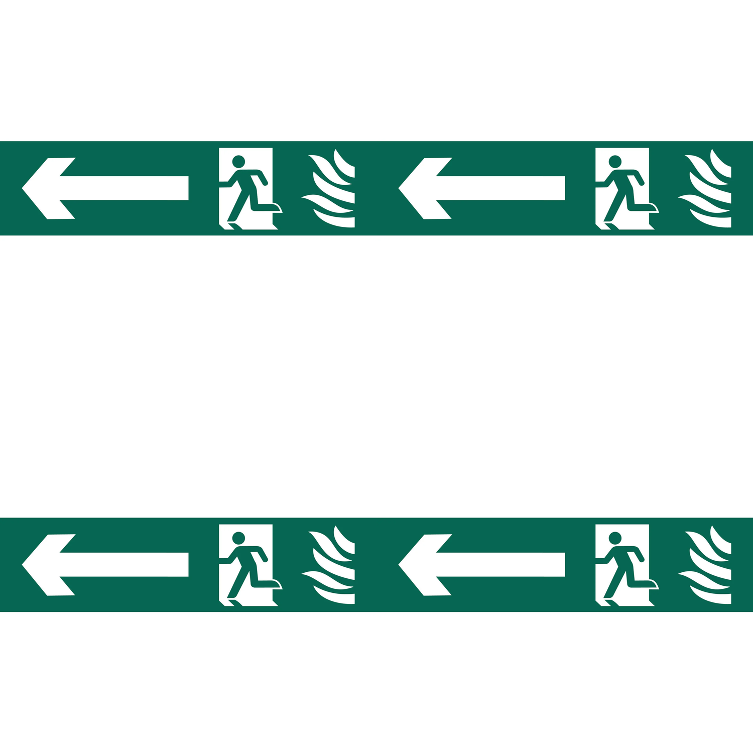 Draper Running Man Arrow Left - SS69