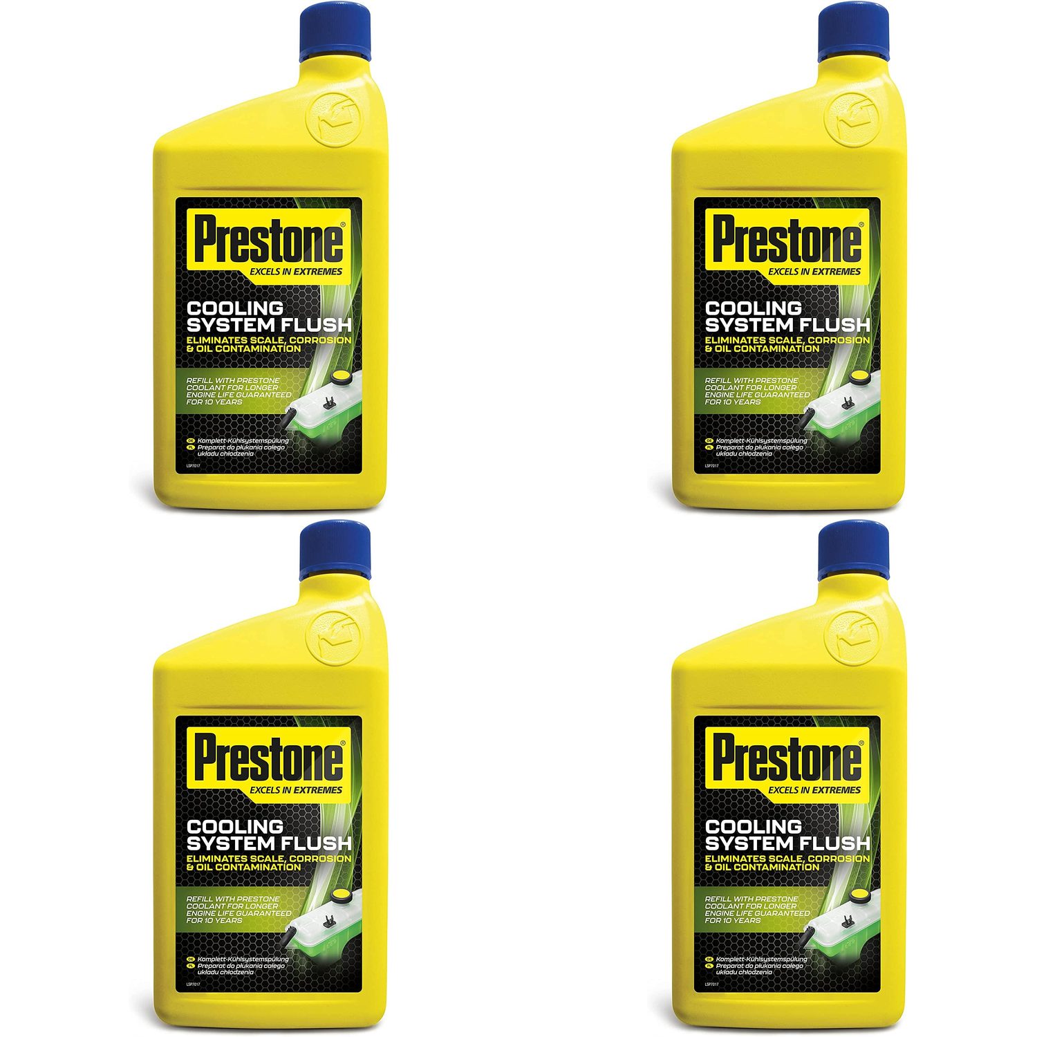 Prestone Cooling System Flush 1L Eliminates Scale & Corrosion