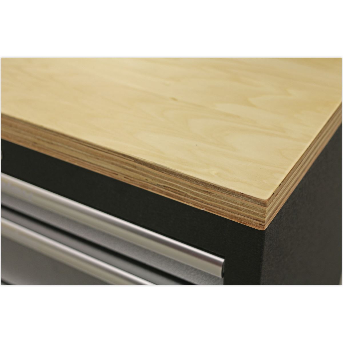 Superline Pro Superline PRO Storage System with Pressed Wood Worktop 4.9m
