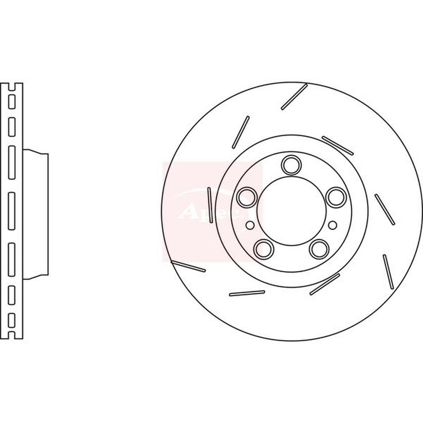 Apec Front / & Rear / Brake D... fits Porsche Panamera 2009-2016 3.0 3.6 4.8