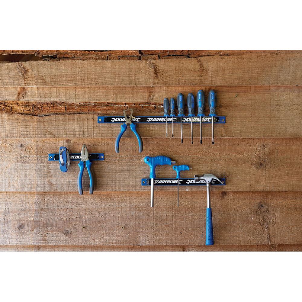 Silverline Magnetic Tool Rack Set 3pce 200, 300 & 460mm