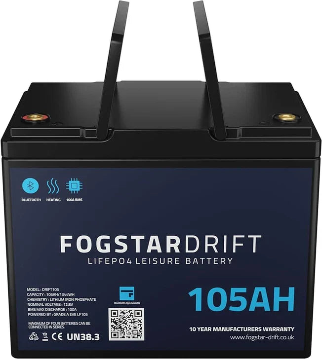Fogstar 12v - LiFeP04 Battery