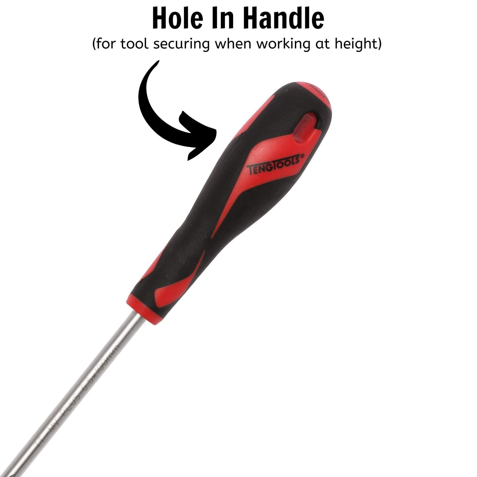 Teng Tools Flat Screwdriver 1.2 x 6.5 x 100mm M