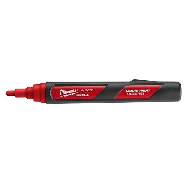 Milwaukee Liquid Paint Marker - Red New 4932492143