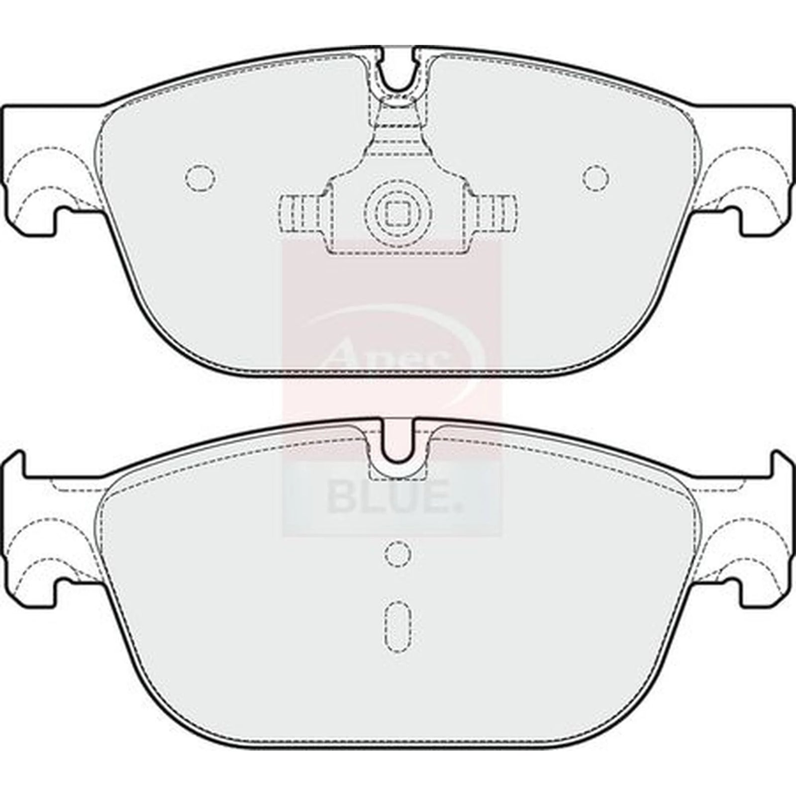 Apec Front Brake Pad Set PD3713