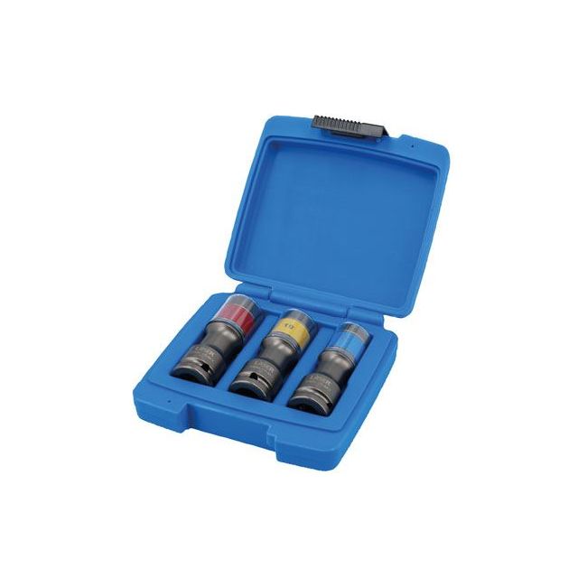 Laser Alloy Wheel Torsion Socket Set 3pc 8593