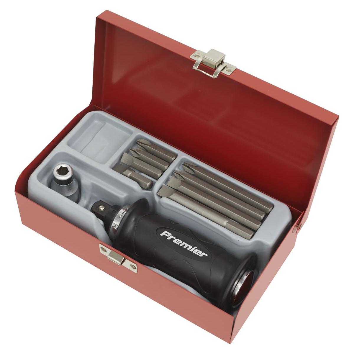 Sealey Premier Impact Driver Set with Protection Grip 10pc AK2082