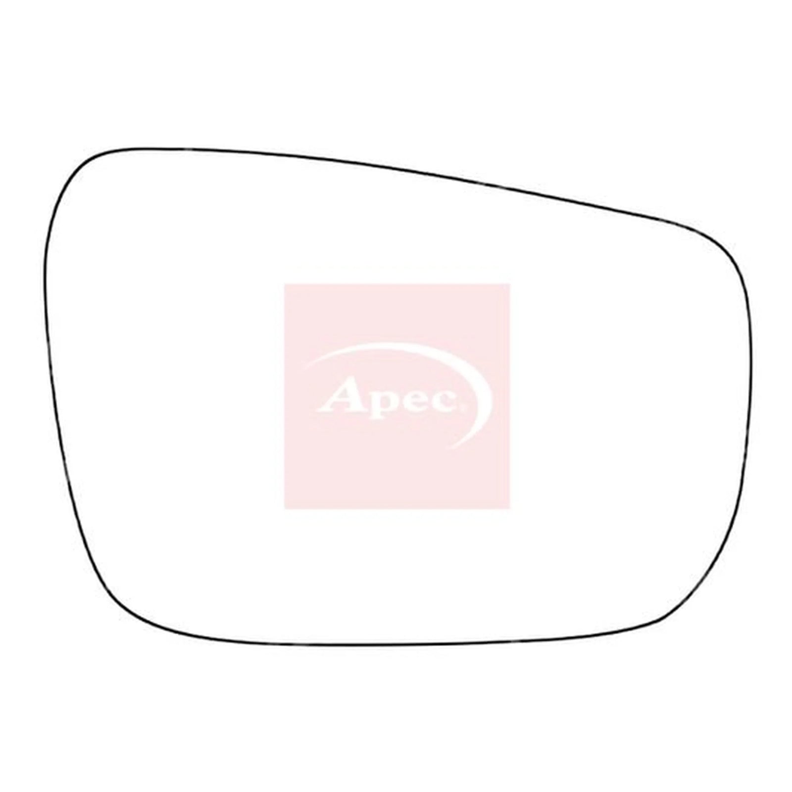 Apec Exterior Wing Mirror Glass Right AMS2674