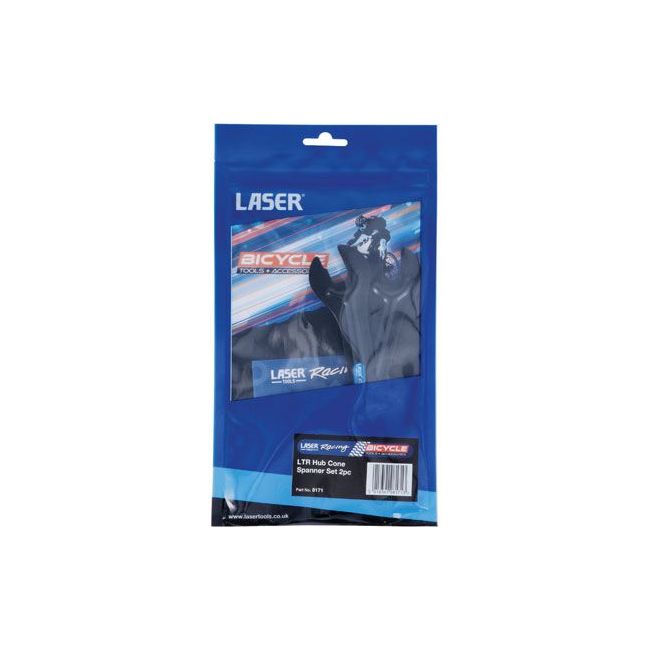 Laser LTR Hub Cone Spanner Set 2pc 8171