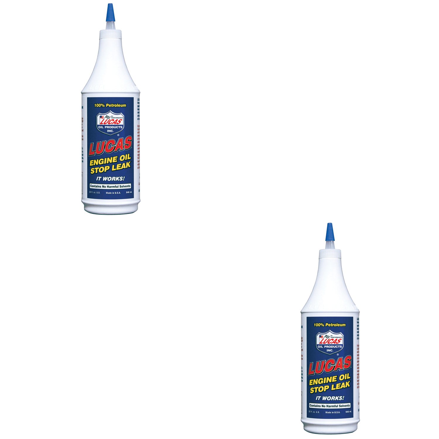 Lucas Oil Engine Oil Stop Leak 946ml - Stops Leaks & Rejuvenates Seals