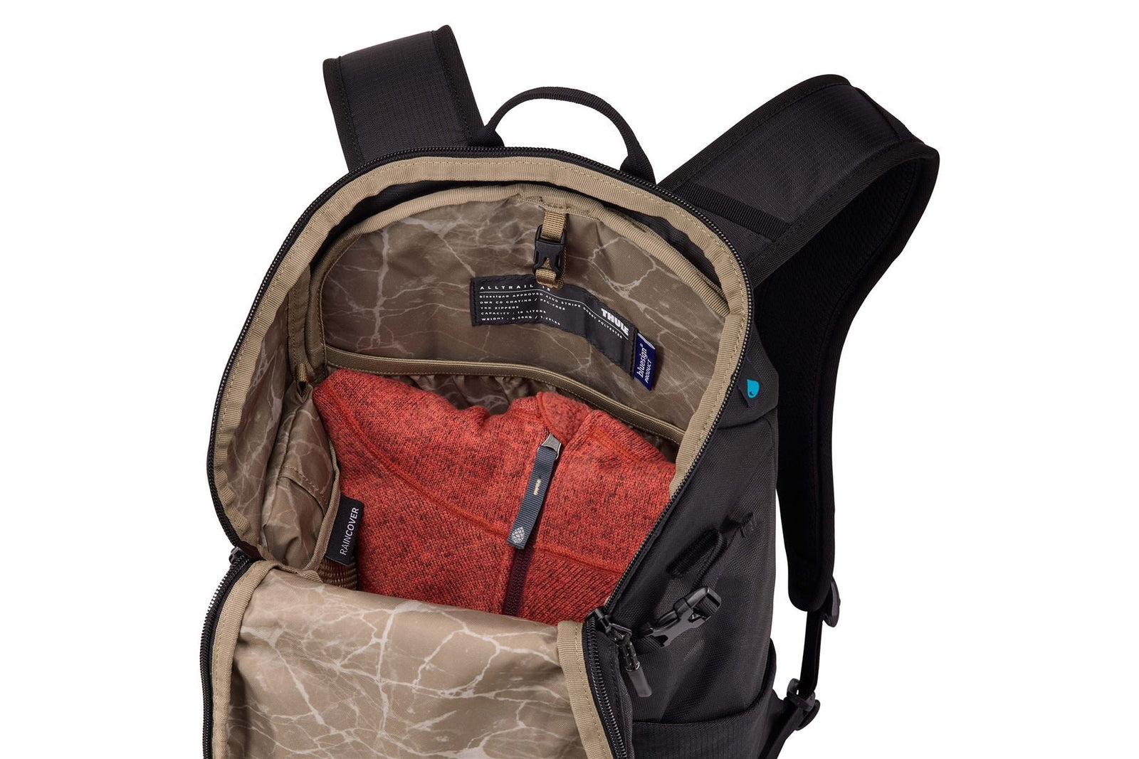Thule AllTrail 18L daypack with rain cover black