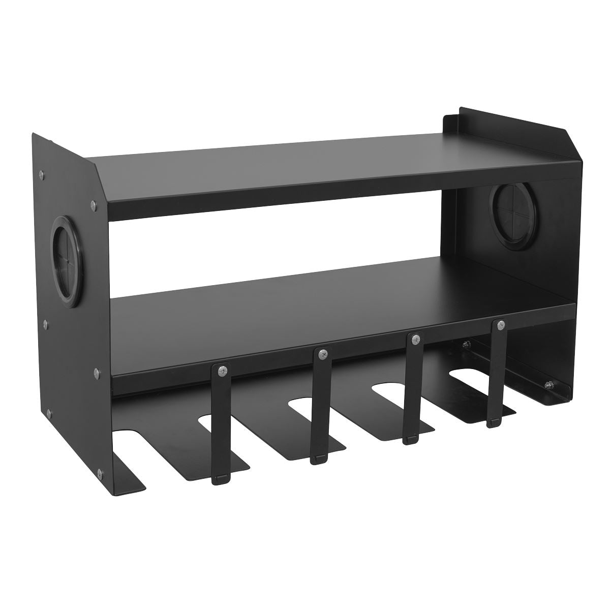 Sealey Power Tool Storage Rack PTSR5 Wall Mounted Store upto 5 Tools