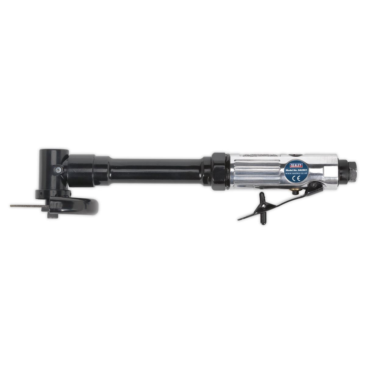 Sealey 75mm 3" Long Reach Air Cut Off Tool Cutting Grinder Saw 1/4" BSP
