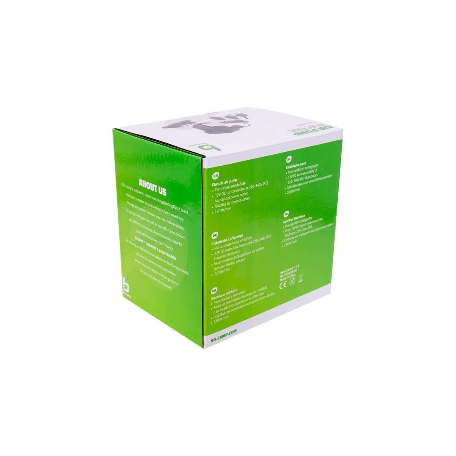 Bo-Camp Electric Pump 12/230 Volt 230 Litres/Min