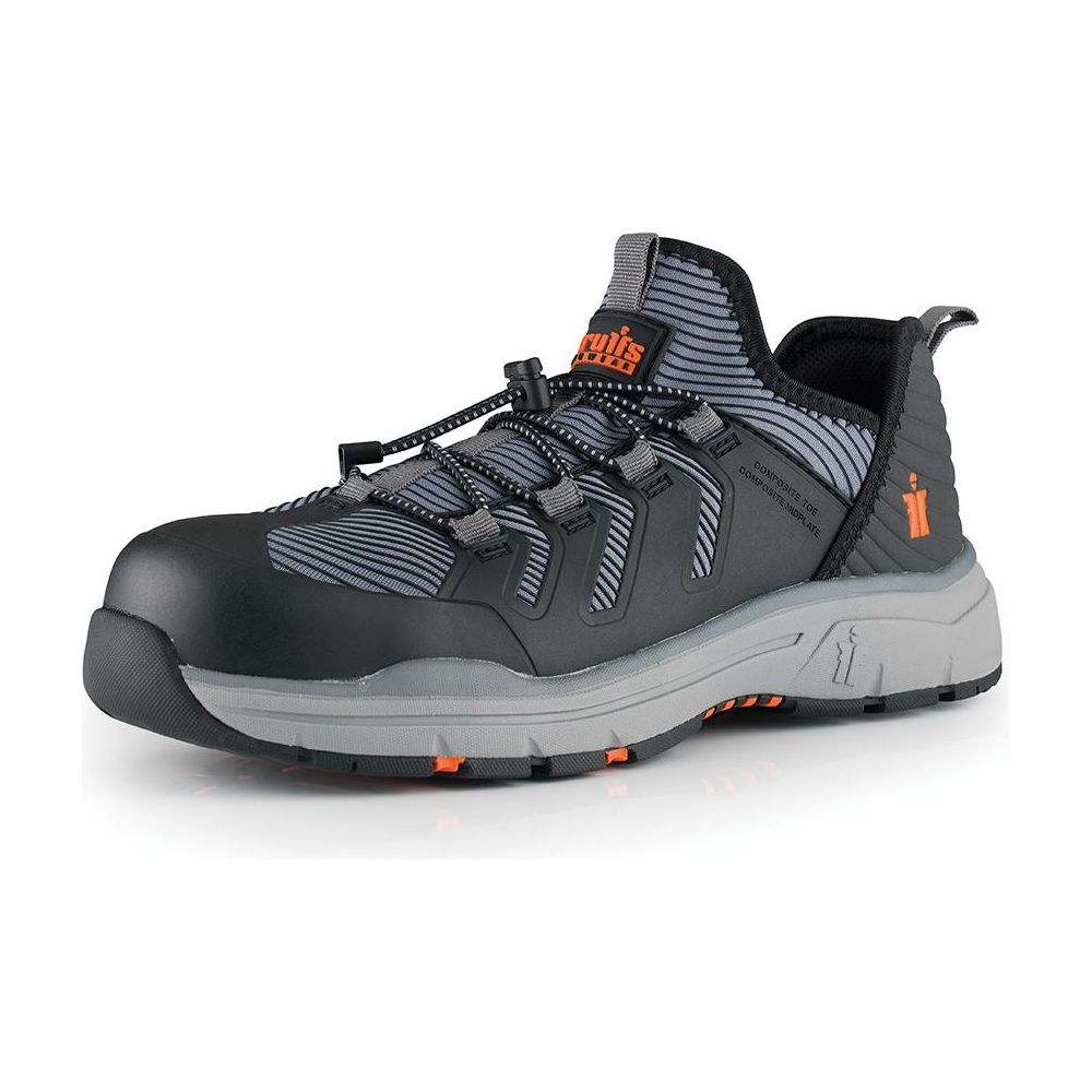 Scruffs Women's Argon Safety Trainers Black Size 6.5 / 40