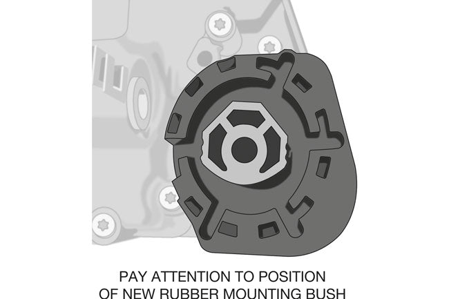 Laser Transmission Rubber Mounting Bush Installer/Remover - for BMW