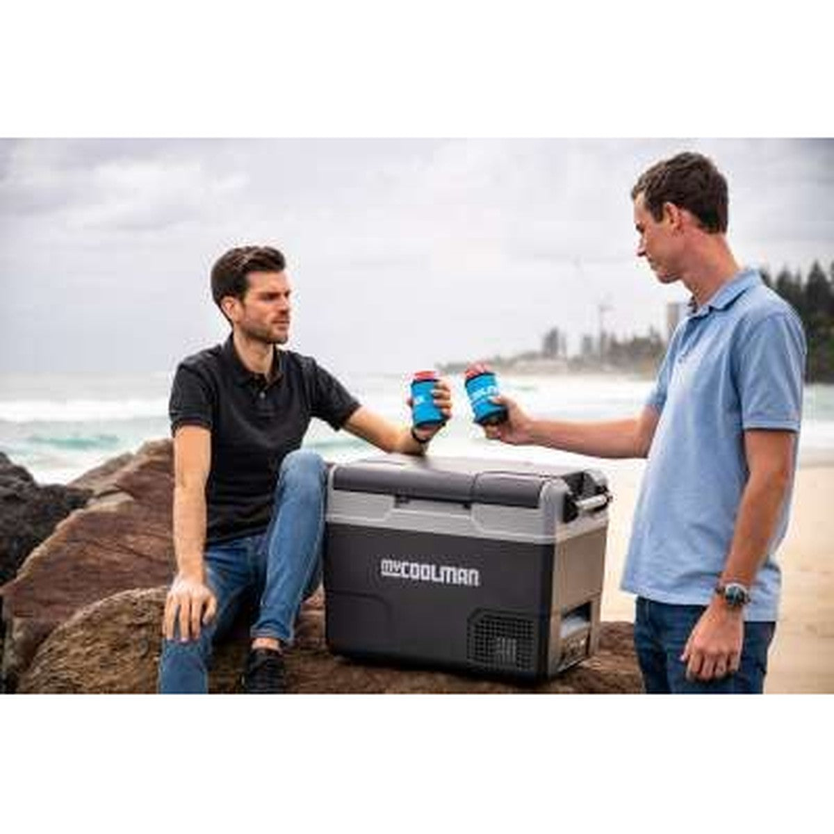 myCOOLMAN CEP47 47 L Portable Compressor Fridge/Freezer Single Zone 12/24V DC + 240V AC