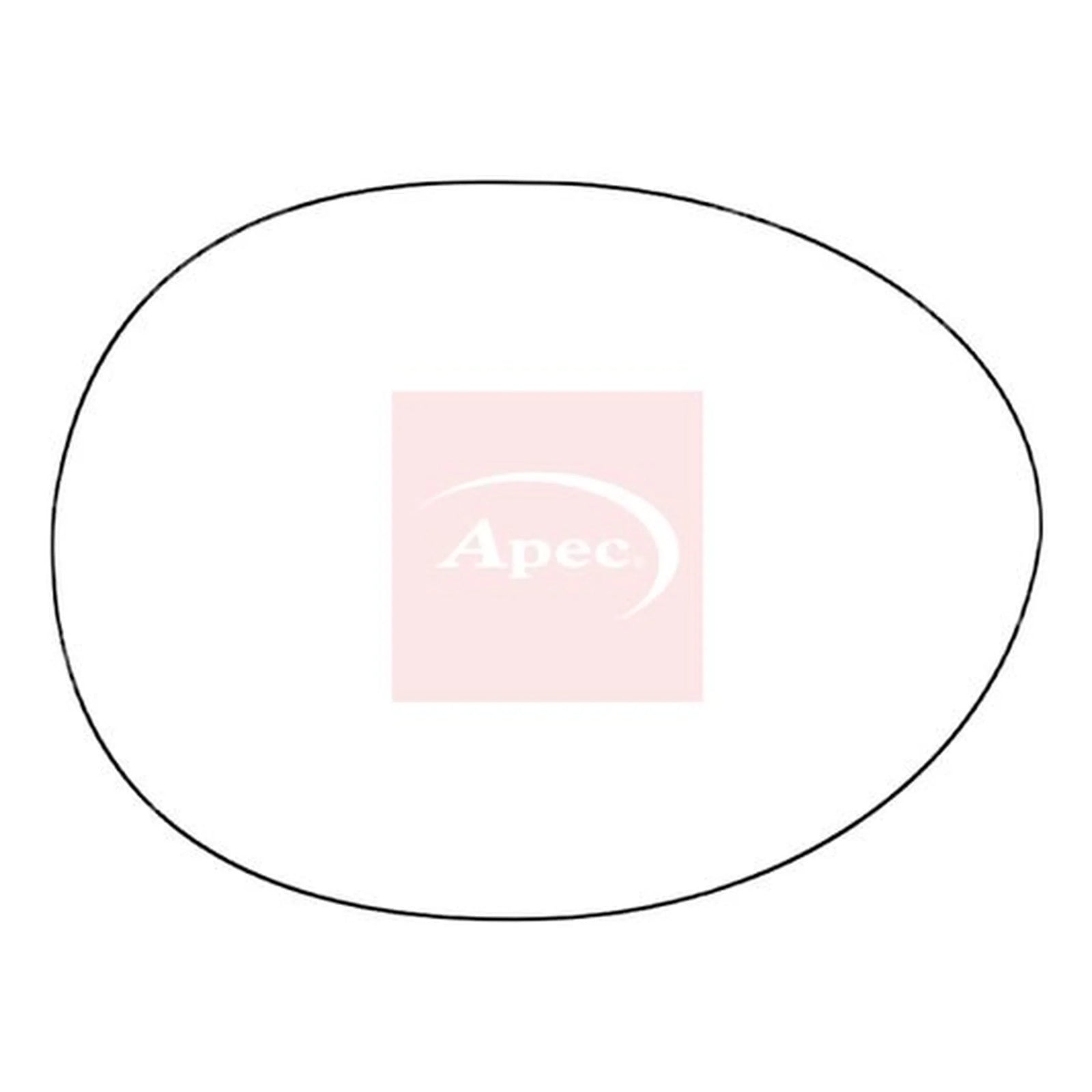 Apec Exterior Wing Mirror Glass Right AMS2642