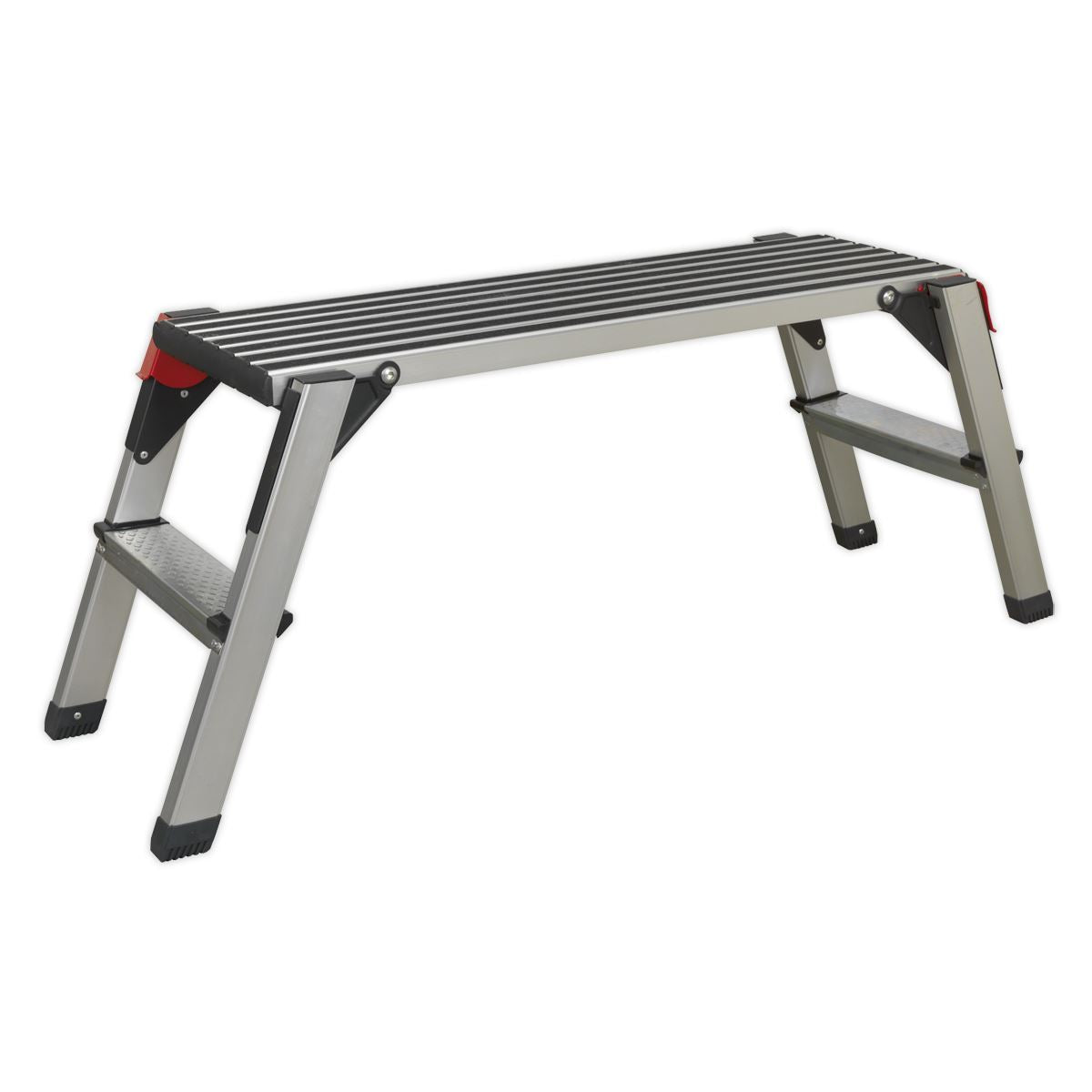Sealey Folding Platform 2-Tread Aluminium - EN 131-4 APS2