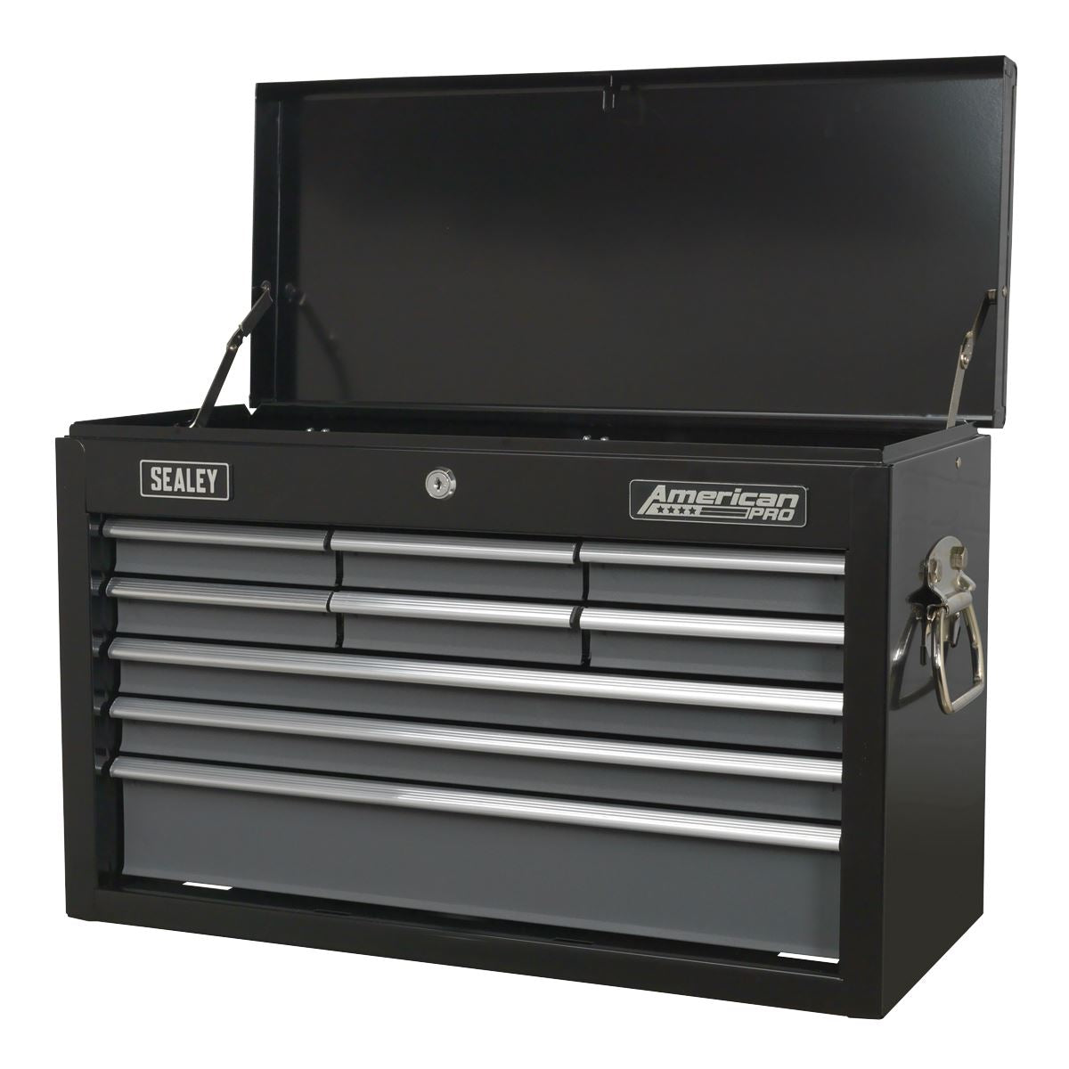 Sealey Topchest 9 Drawer with Ball-Bearing Slides Black/Grey AP2509B