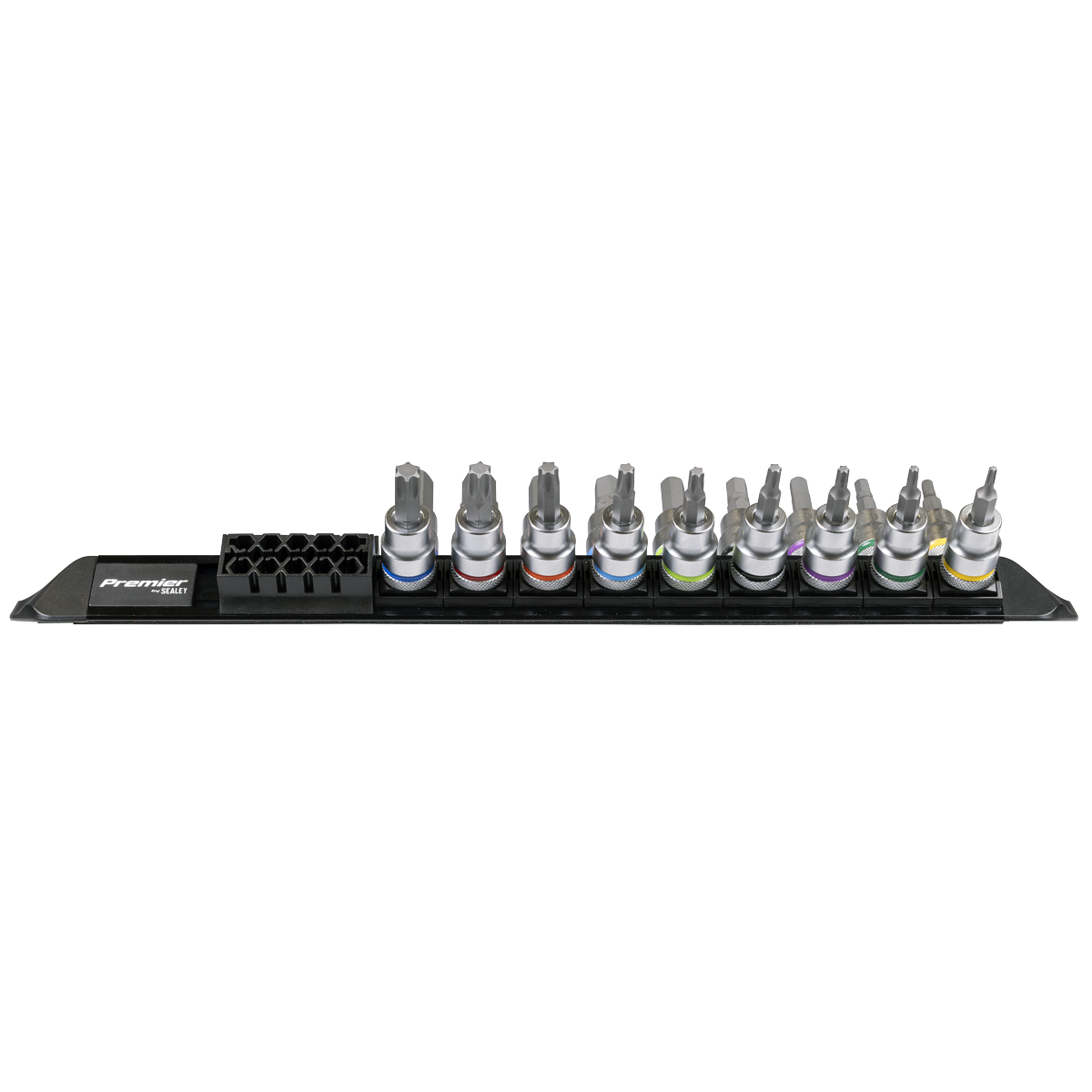 Sealey Premier Platinum Socket Bit Set 18 Piece 3/8" Drive AK6252
