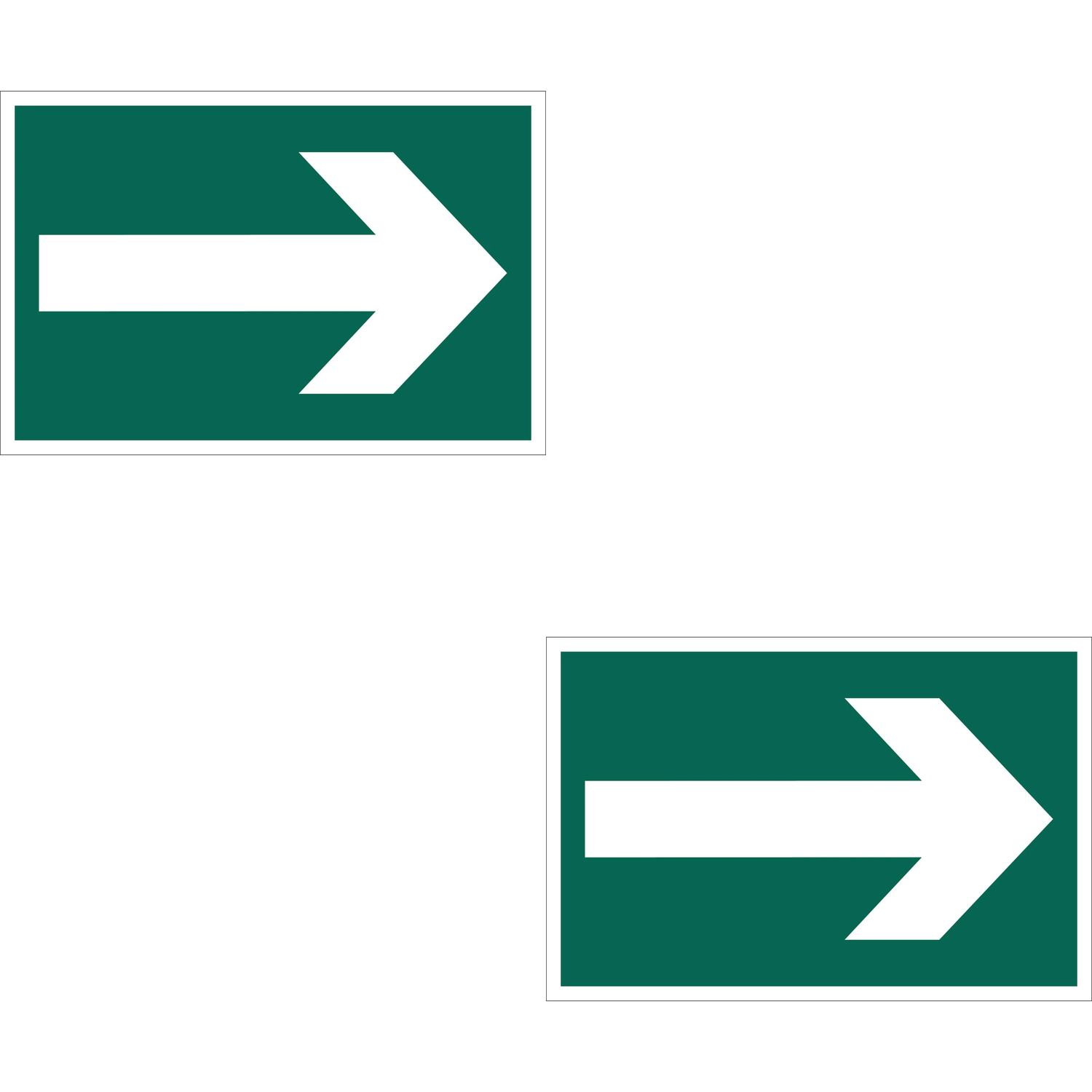 Draper Arrow Symbol' Safety Sign - SS37