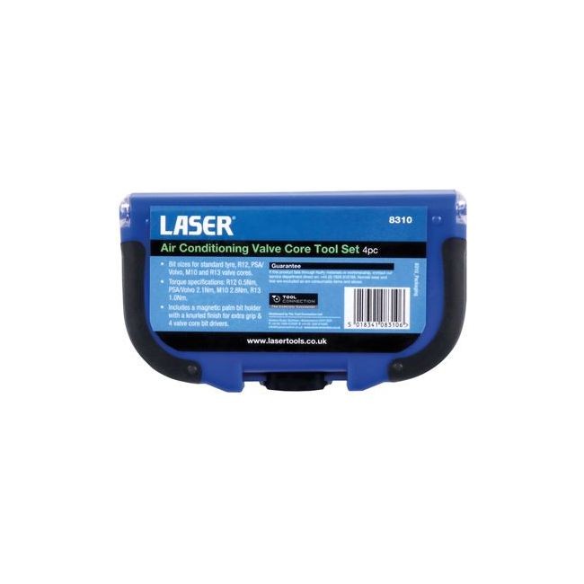 Laser Air Conditioning Valve Core Tool Set 4pc 8310