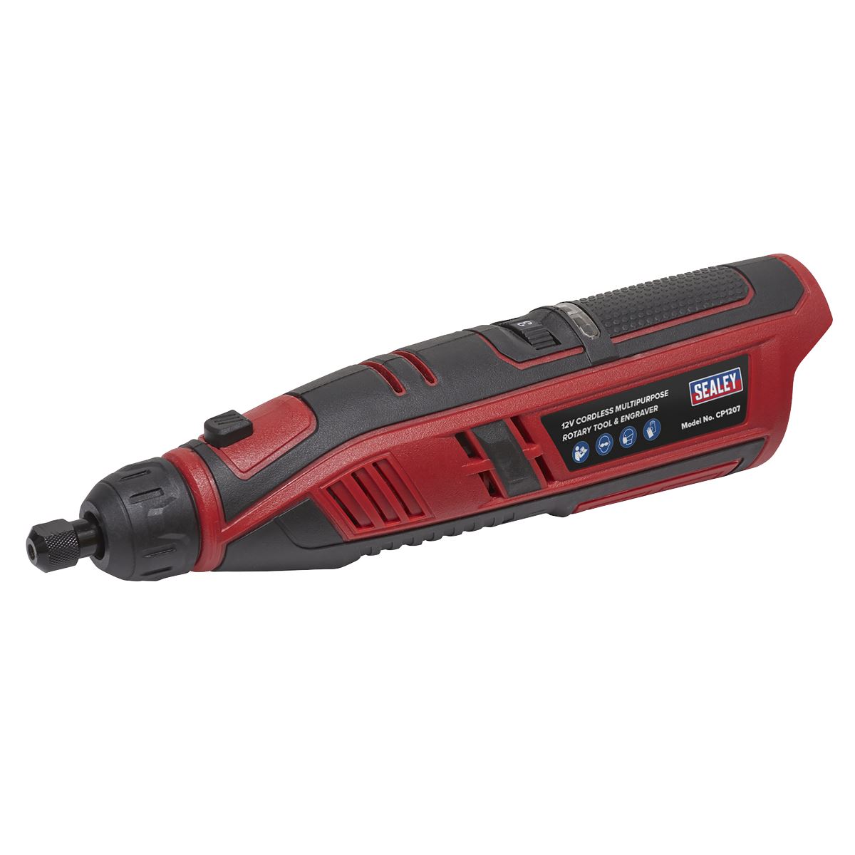 Sealey SV12 Series 6 x 12V Cordless Power Tool Kit 3 Batteries CP1200COMBO2B